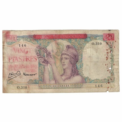 649496 banconota indocina - [#649496], banconota,