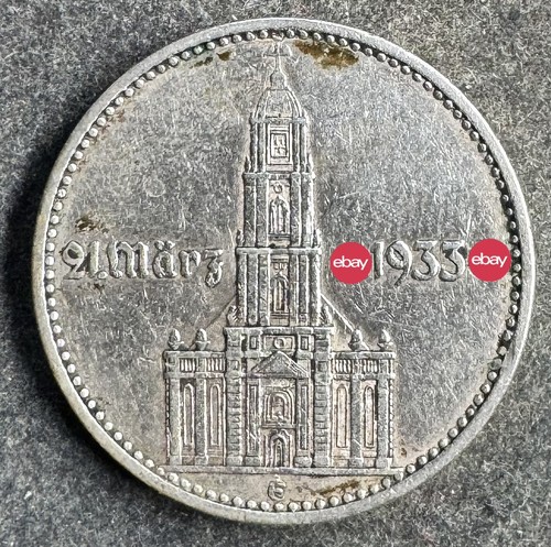 Reichsmark 1934 chiesa - 2,