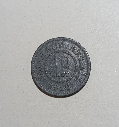 Belgio centimes 1916 km - belgio, centimes,