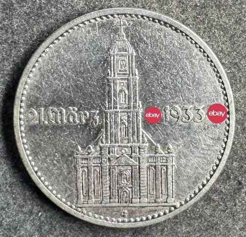 Reichsmark 1934 chiesa con - reichsmark,