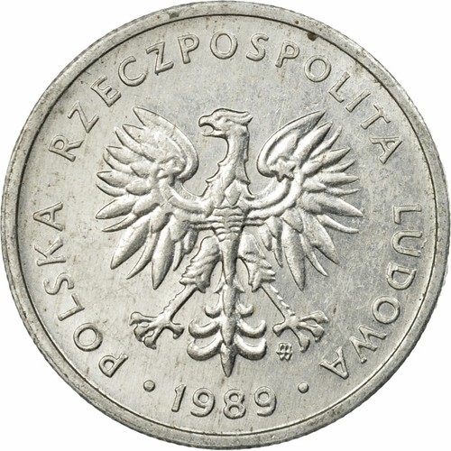 446184 moneta polonia - moneta,, polonia,