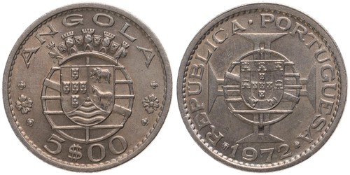 Angola scudi 1972 lega - -,