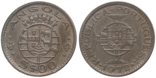 Angola scudi 1972 lega - -,