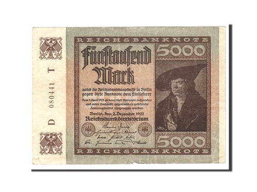 Billet allemagne 5000 - 5000, mark