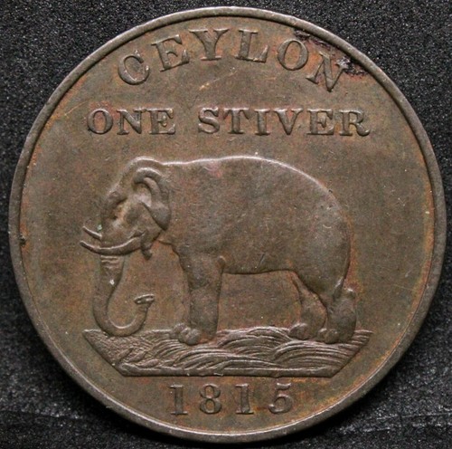 1815 stiver ceylon sri lanka - 1815, stiver,