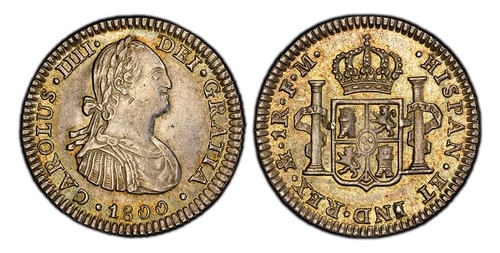 Messico carlo 1800 - iv, fm