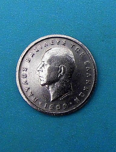 Regno grecia dracma 1959 - 1,